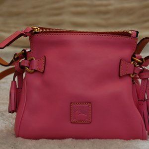 DOONEY & BOURKE FLORENTINE PINK MINI ZIP CROSSBODY